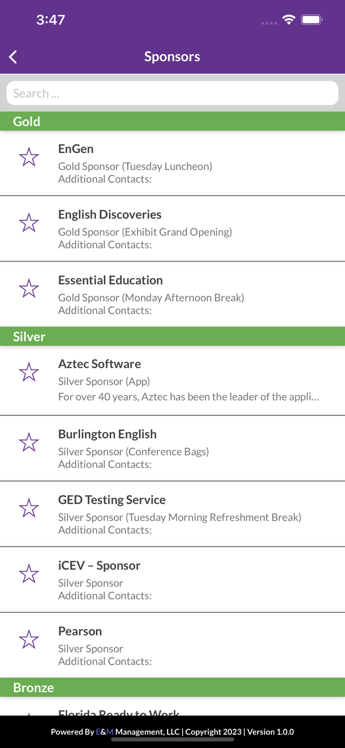 2023 SE Regional ACE Conf.