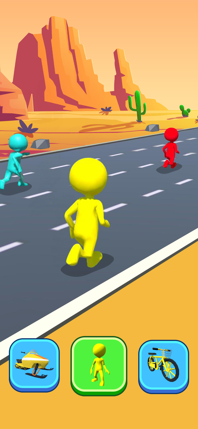 Shape Shift Transformation Run