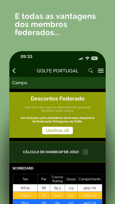 Golfe Portugal Screenshot