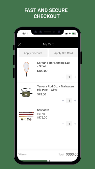 Tenkara Rod Co. Screenshot