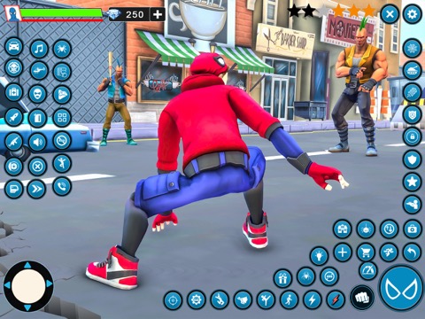 ロープヒーロースパイダーファイターゲームのおすすめ画像3