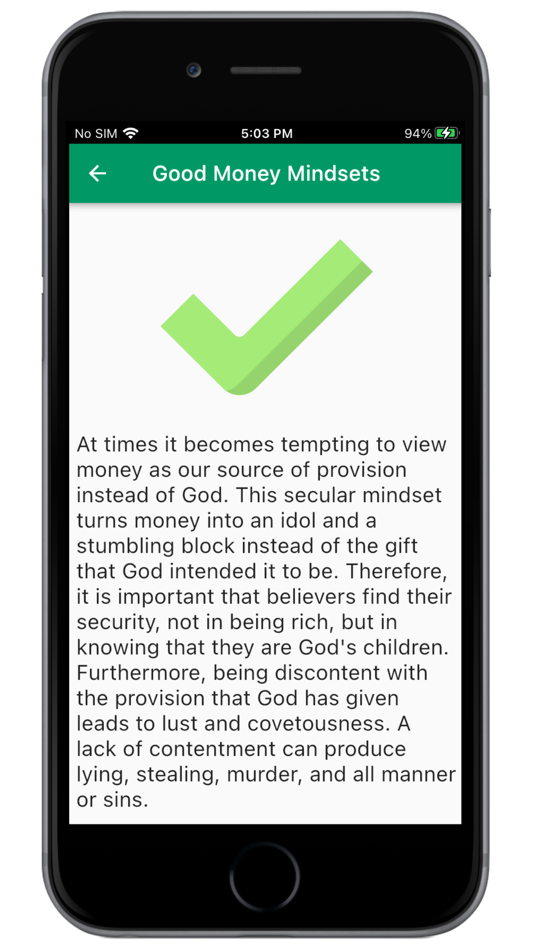 #3. Money Scriptures (iOS) Podle: Raymond Jones