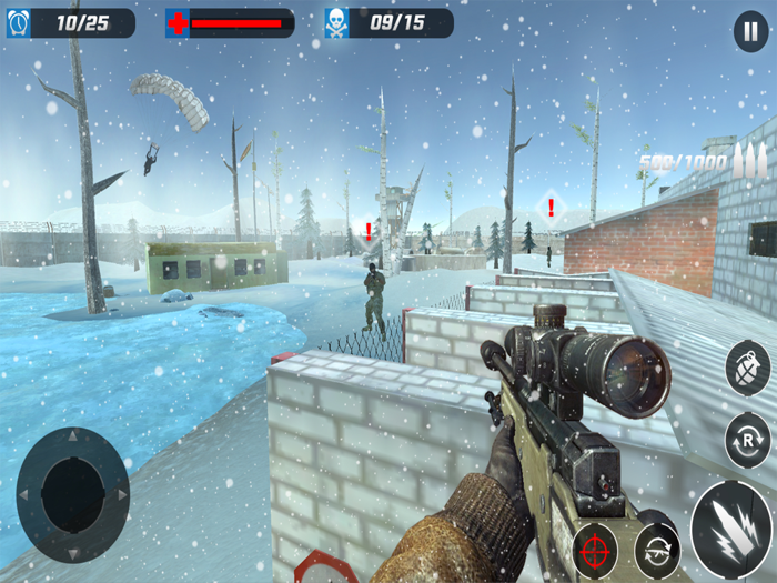 3D Sniper War Shooting Games