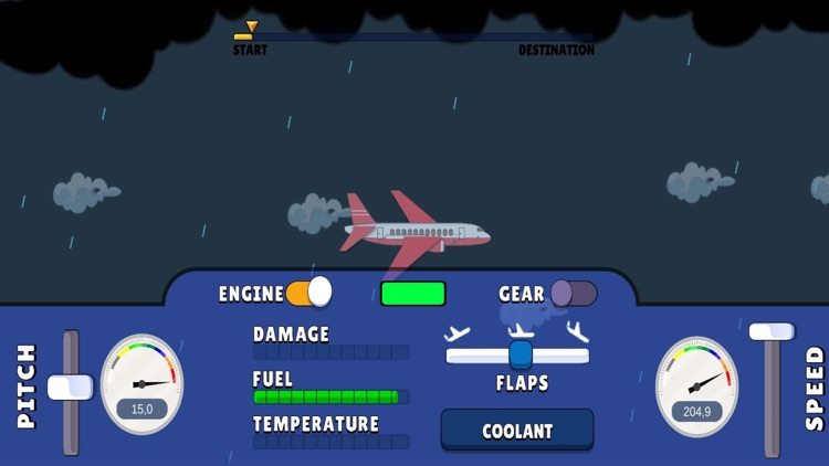 FlyWorld - 2D Flight Simulator screenshot-4