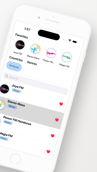 Radios y Emisoras de Honduras Screenshot