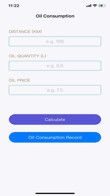 Oil Consumption-Tool