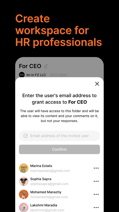 I'm in: vacancies and jobs Screenshot