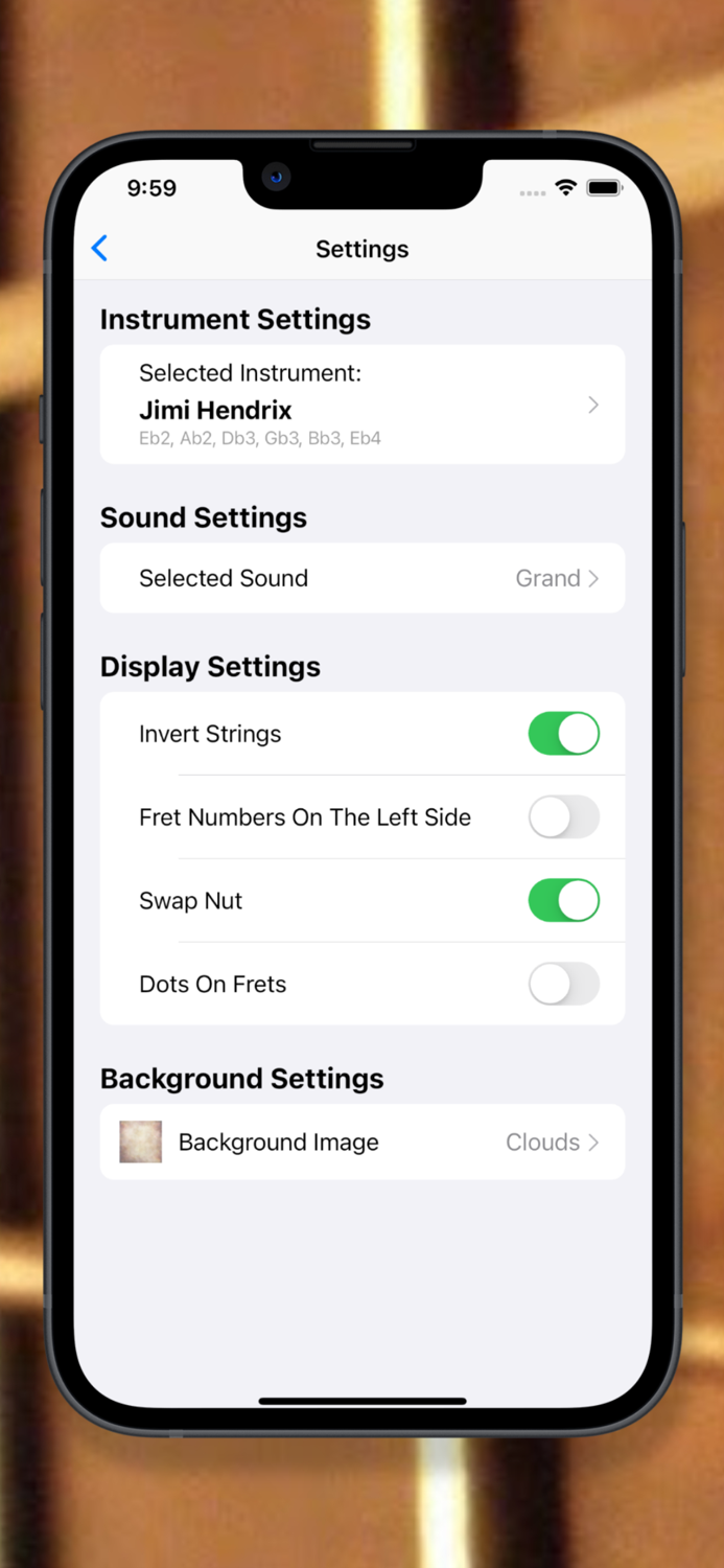 FretBoard Chords and Scales