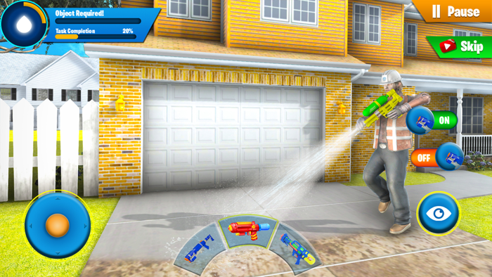 Power Washing Gun Simulator
