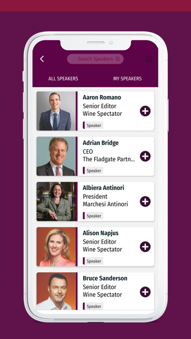 Events by Wine Spectator Screenshot