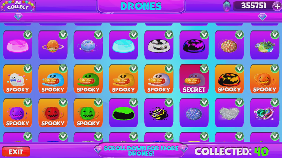 #7. AI Collect: Super Gems (iOS) Podle: Trevor Pinkney