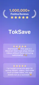 TokSave - Repost Video For Tik screenshot #1 for iPhone