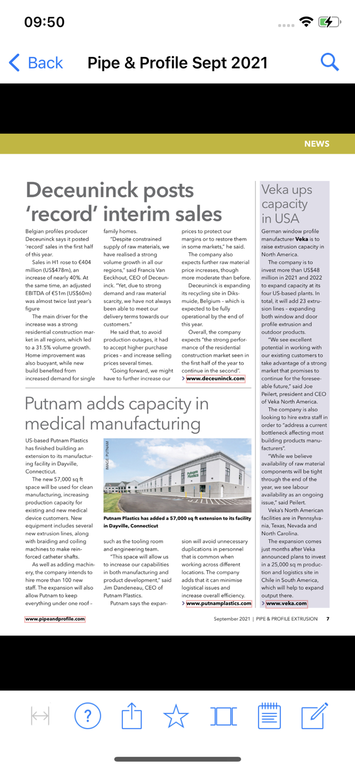 Pipe and Profile Extrusion Mag