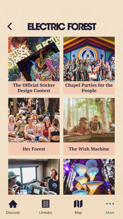 Electric Forest Festival Screenshot