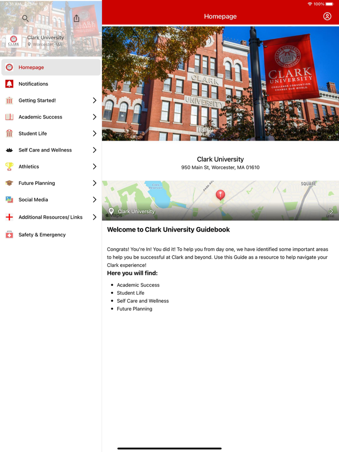 Clark University Guide