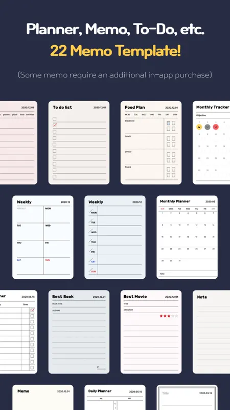 Memong: Notes & Planner screenshot 2 of 9