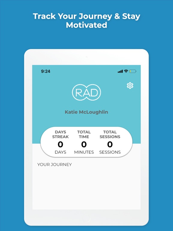 RAD Mobility & Recovery App iPad screenshot 6 - Health & Fitness app
