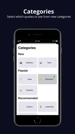 Game screenshot THE Quotes App - Daily Quotes apk