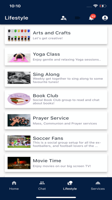 App screenshot