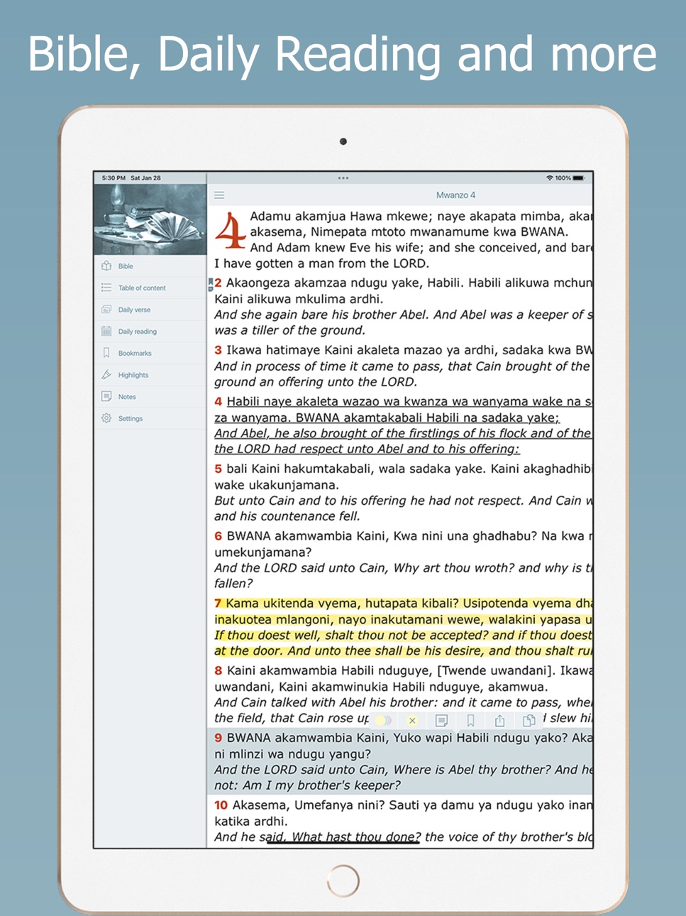 iPad screenshot