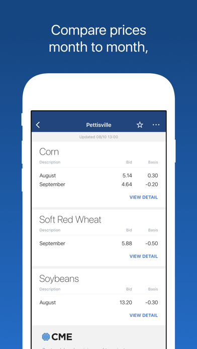 Pettisville Grain Co. Portal Screenshot