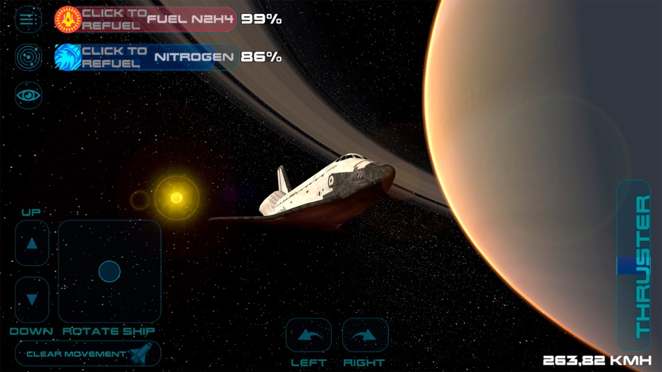 #5. Space Simulator (iOS) 由: Thetis Consulting