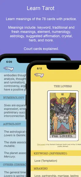 Game screenshot Tarot Simple Plus apk