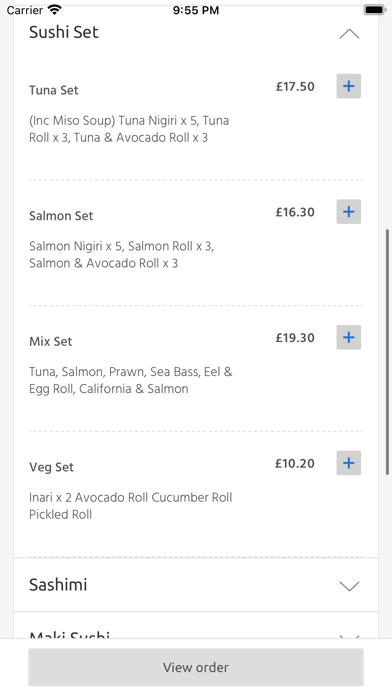 Kito Sushi, Liverpool Screenshot
