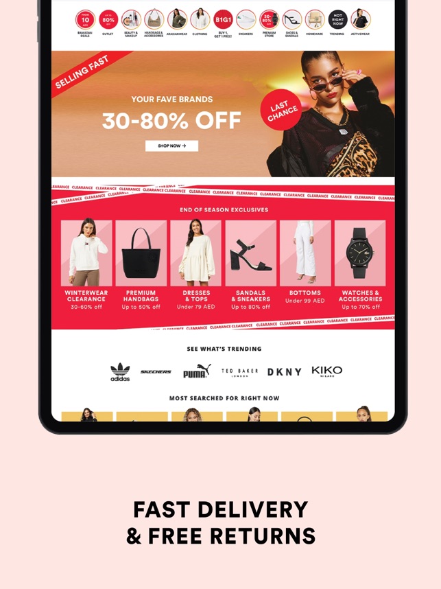 Online shopping top app for women