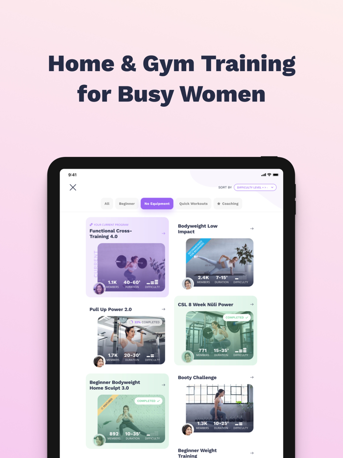 Nüli - Home and Gym Workouts
