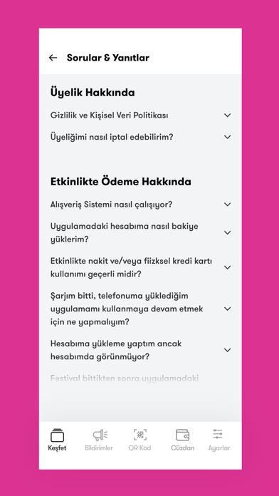Festival Organizasyon Screenshot