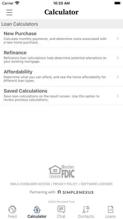 Rockland Trust Mortgage Screenshot