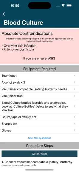 Game screenshot Clinical Skills apk