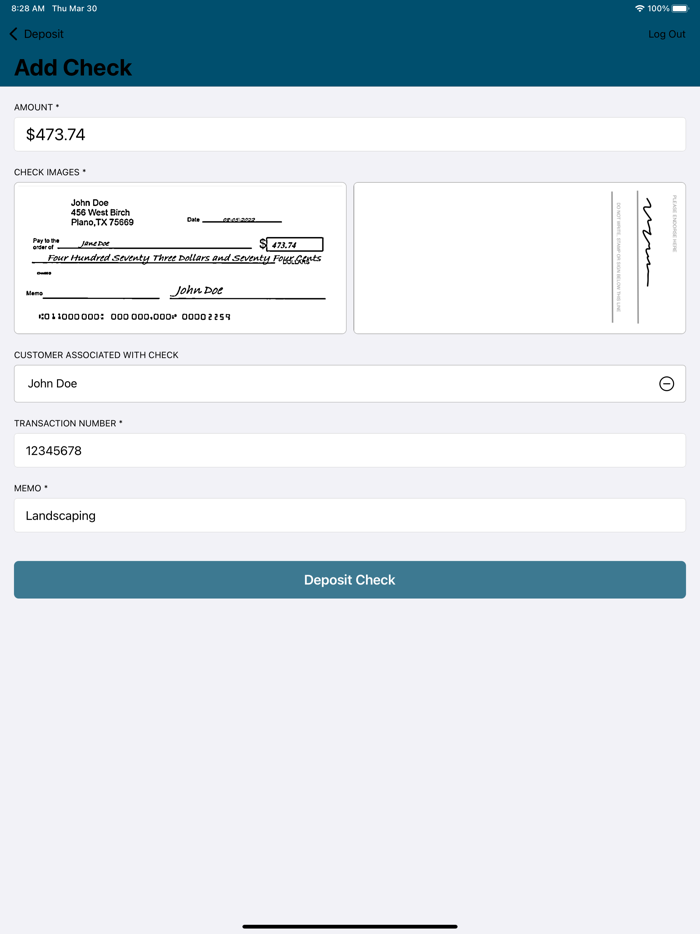 Salal CU Business Deposit