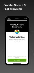 Ulaa Browser screenshot #1 for iPhone