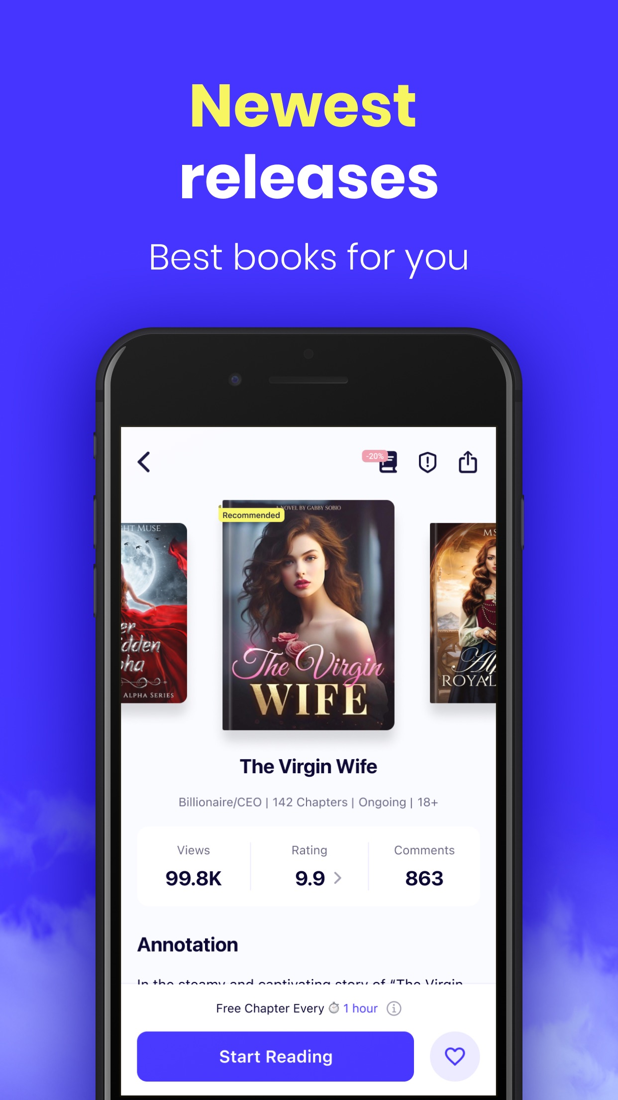 AlphaNovel - Novels & Stories screenshot 2
