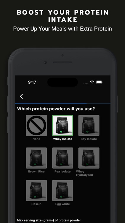 Gaintrain Bulking Meal Planner screenshot-6