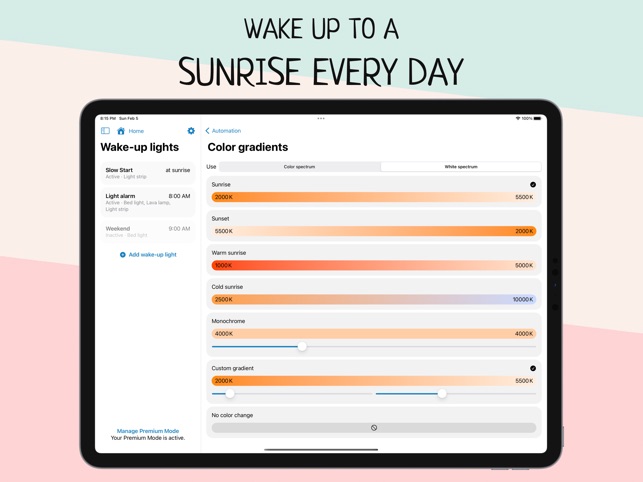 Wake Up Light – Sunrise Alarm on the App Store