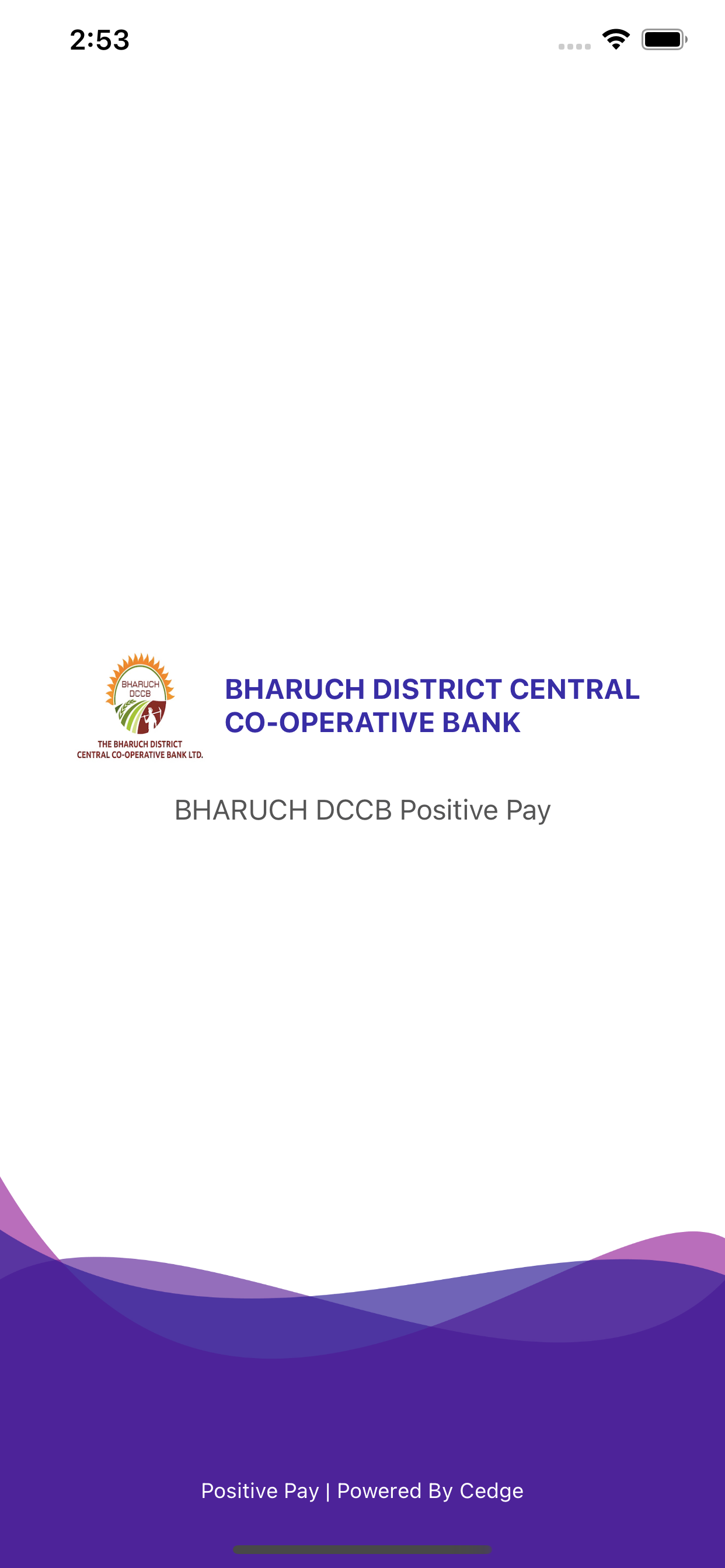 Bharuch DCCB Positive Pay