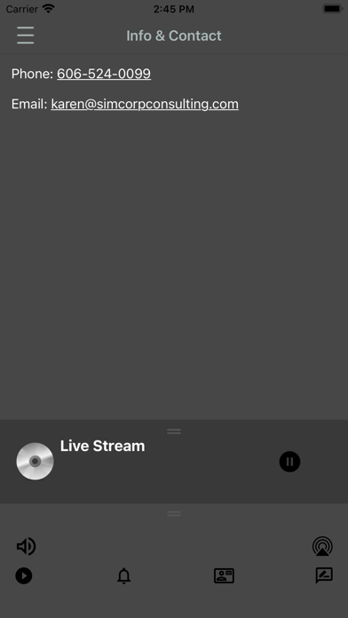 WNJK Radio Screenshot