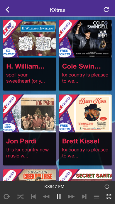 KX947 FM Screenshot
