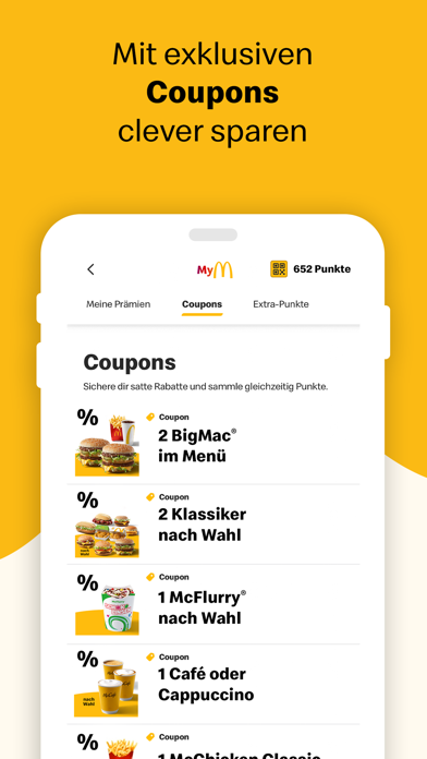 Screenshot #2 pour McDonald’s Deutschland