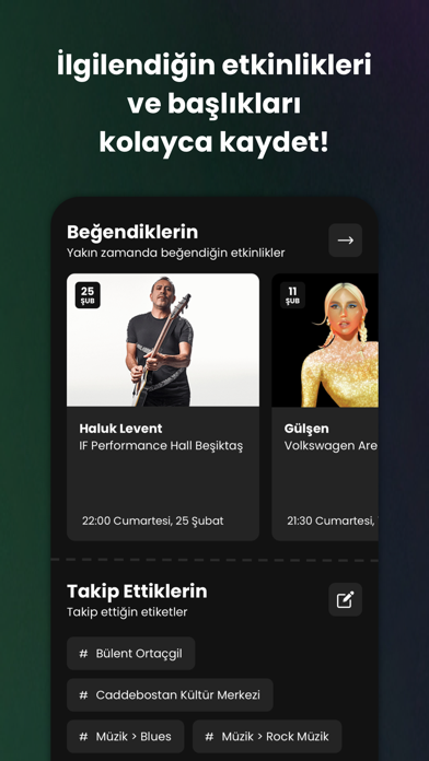Eventer - Etkinlik Rehberi Screenshot