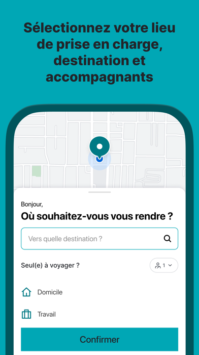 Ycéo Transport à la demande Screenshot