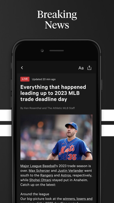 The Athletic: Sports ... screenshot1