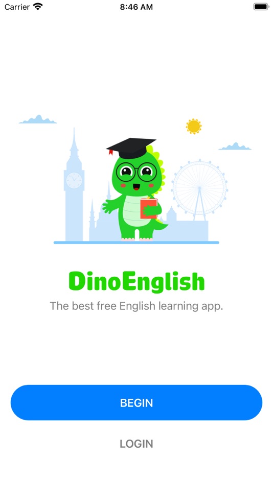 #1. Học tiếng Anh cùng Dino (iOS) Podle: Son Ngo Dinh