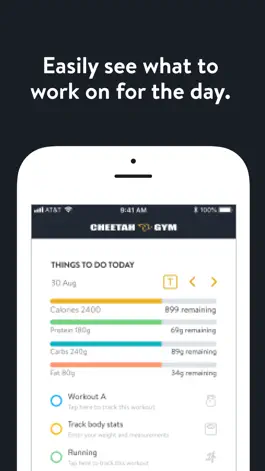 Game screenshot Cheetah Gym Personal Training apk