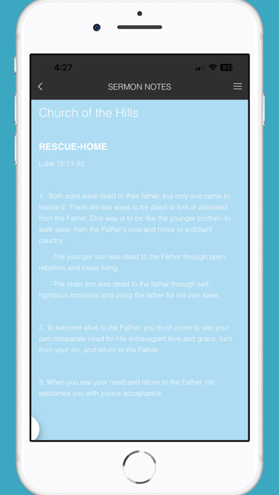 Church of the Hills Lometa Tx Screenshot