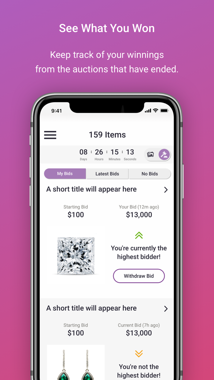 VDB Online Auction House