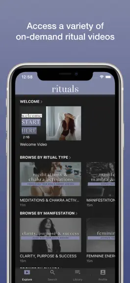 Game screenshot Rituals by Chakra Girl hack